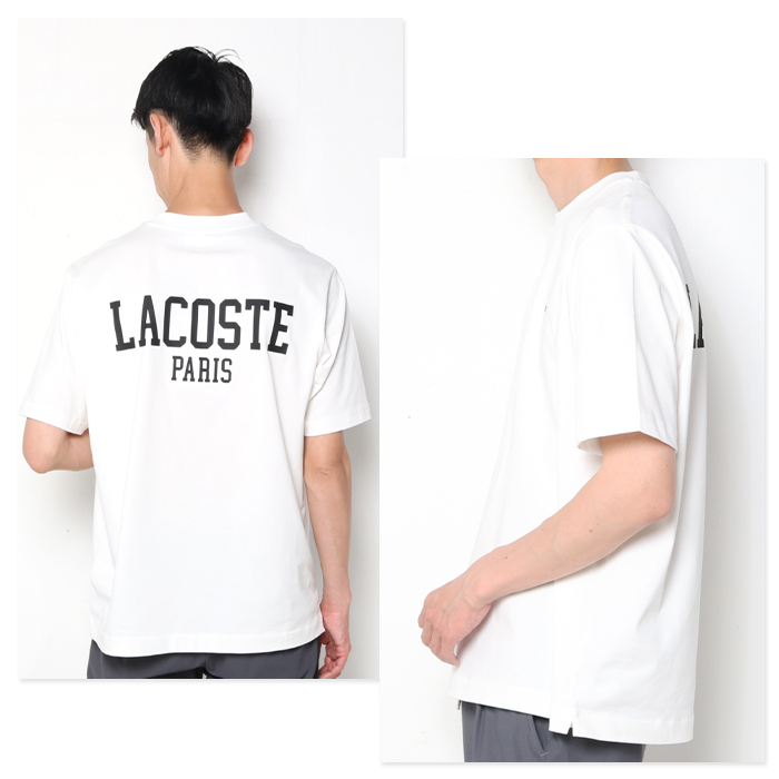 【国内発送◎】LACOSTE 半袖 バックプリント ベーシックTシャツ バックプリントベーシックTシャツ TH4705 - ラコステ（LACOSTE