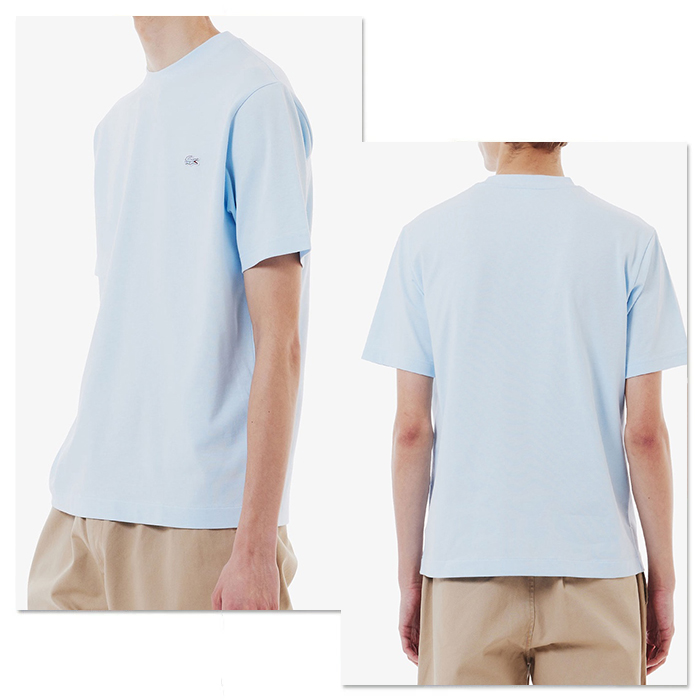 LACOSTE ラコステ ベーシック クルーネック 半袖 Tシャツ 上品