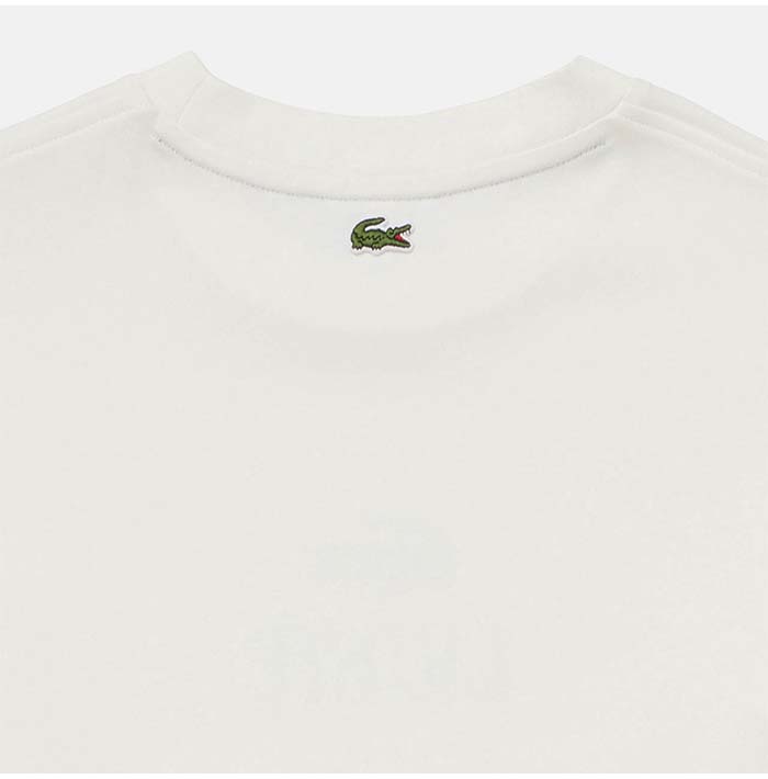 LACOSTE ラコステ ヘビージャージ クラシック プリント Tシャツ TH8630