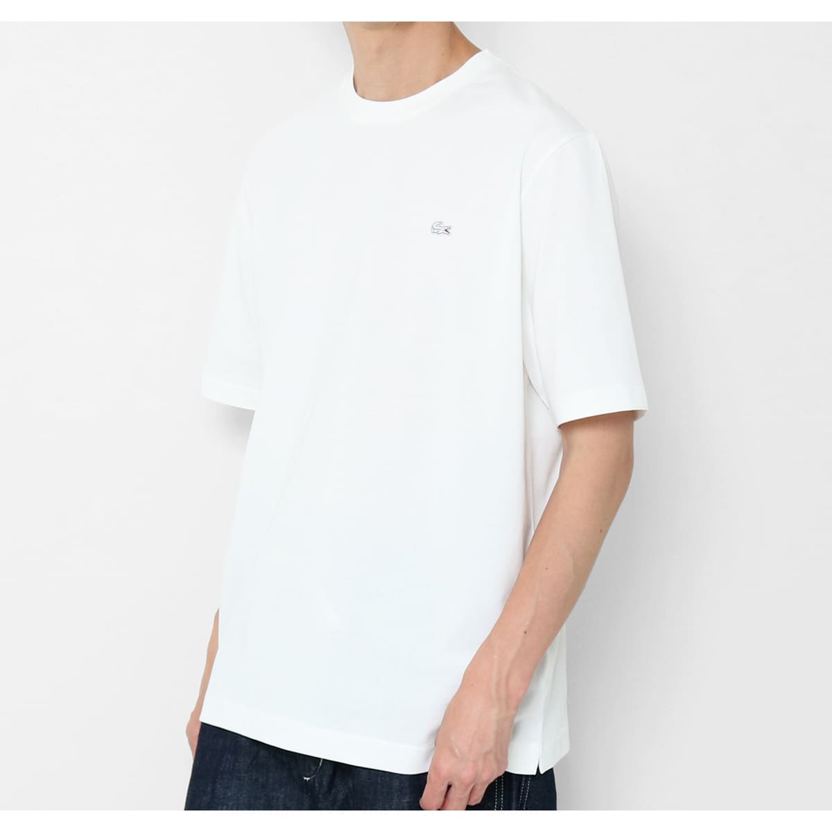 LACOSTE（ラコステ） Tシャツ 半袖 メンズ ワンポイント ロゴ刺繍