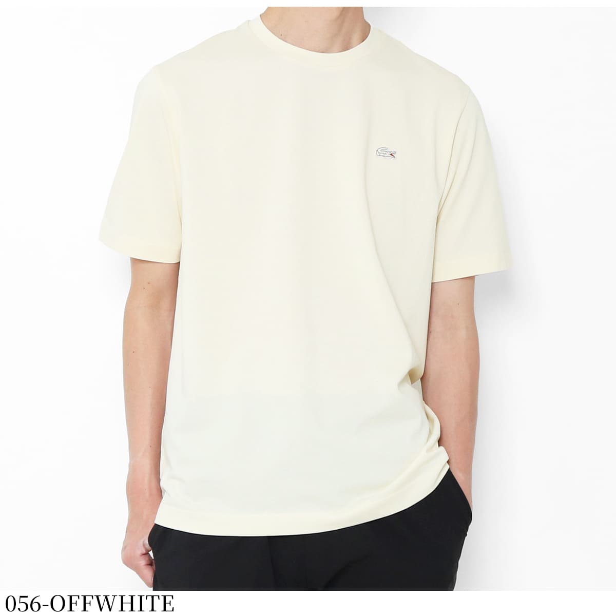 LACOSTE（ラコステ） Tシャツ 半袖 メンズ ワンポイント ロゴ刺繍