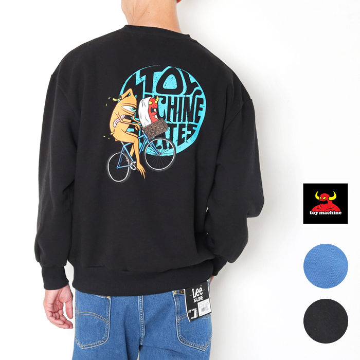 TOY MACHINE トイマシーン バイクセクト クルーネック TMFESW19
