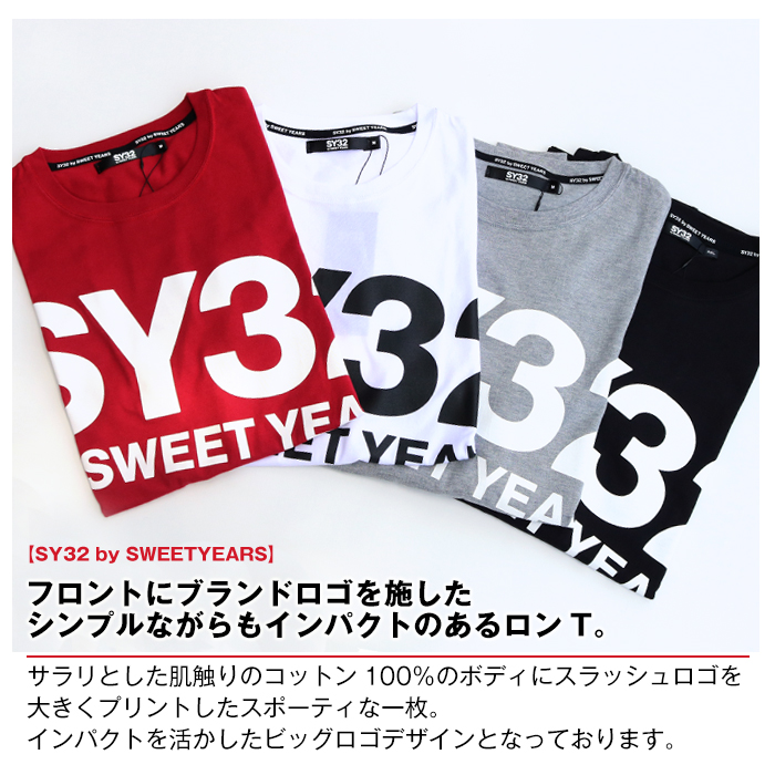 SY32 by SWEETYEARS エスワイサーティスウィートイヤーズ ビッグロゴ