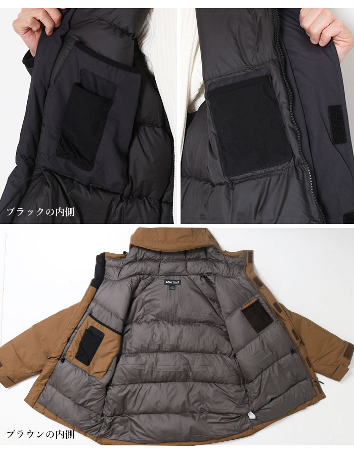 Marmot マーモット Dima Down Parka ディーマ ダウン パーカ TSFMD204 メンズ アウター ダウンジャケット ブラック｜jxt-style｜15