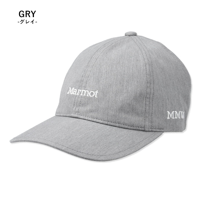 Marmot マーモット 6パネルキャップ TSSUE403 キャップ 帽子 メンズ レディース UVカット ユニセックス ブラック ベージュ グレー | Marmot | 07