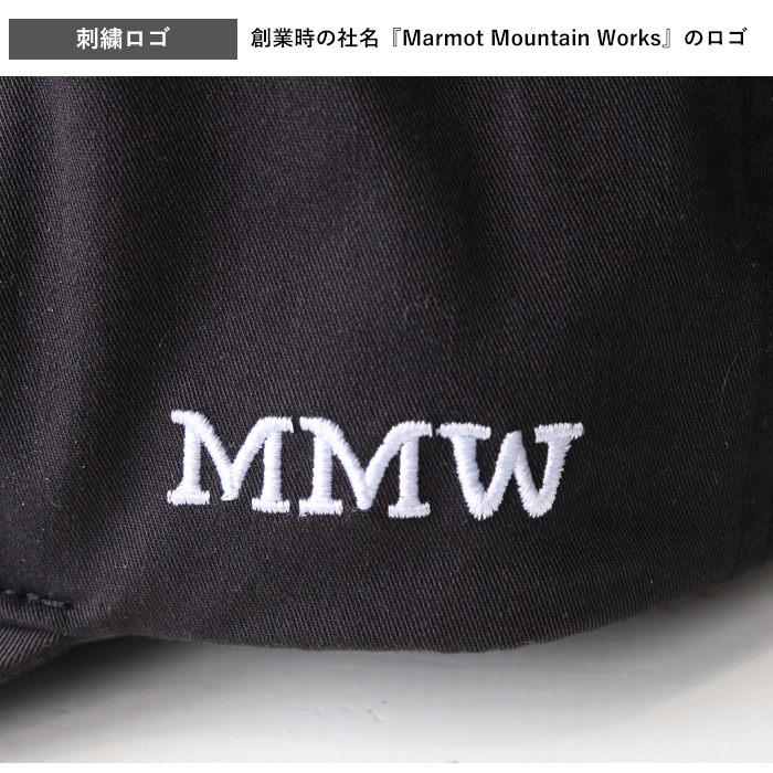 Marmot マーモット 6パネルキャップ TSSUE403 キャップ 帽子 メンズ レディース UVカット ユニセックス ブラック ベージュ グレー | Marmot | 11