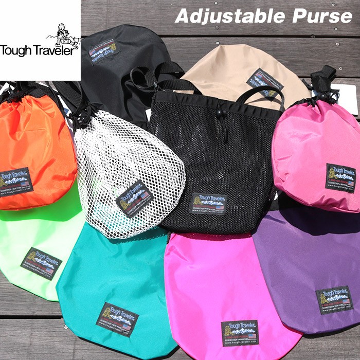 【レア商品】Tough Traveler ショルダーバッグ　サコッシュバッグ タフトラベラー Tough Traveler 巾着 サコッシュ バッグ