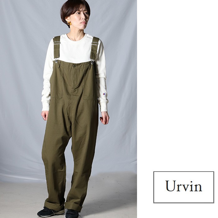 URVIN アービン ベイカー サロペット パンツ UP399201 レディース