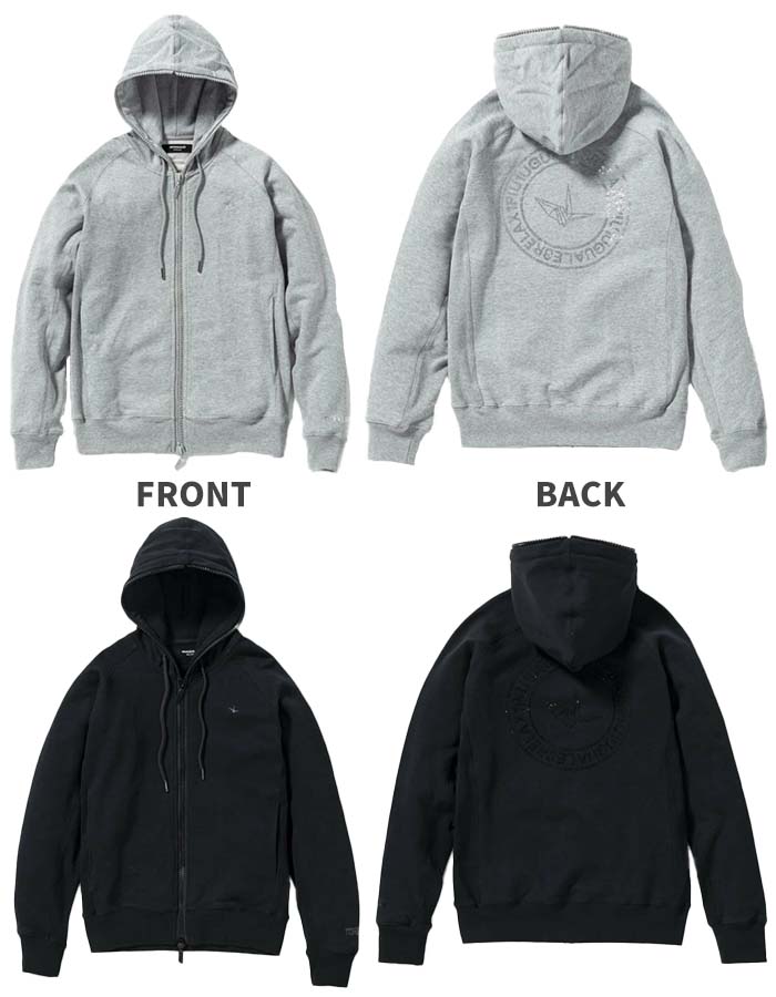 1PIU1UGUALE3 RELAX ジップパーカー メンズ ウノピゥウノウグァー