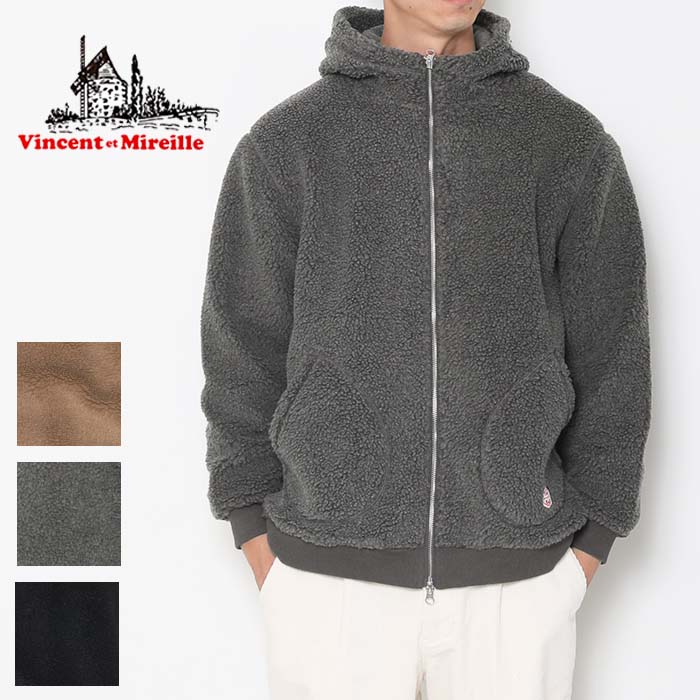 Vincent et Mireille ボアジャケット　40 楽天市場】【20％OFF】 Vincent et Mireille ヴァンソン エ