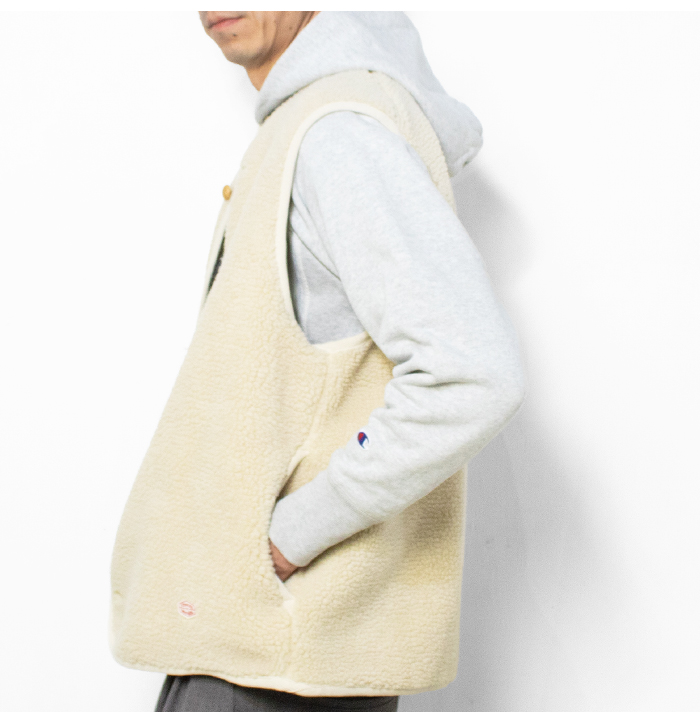 VINCENT ET MIREILLE（ヴァンソン エ ミレイユ） ボアベスト メンズ