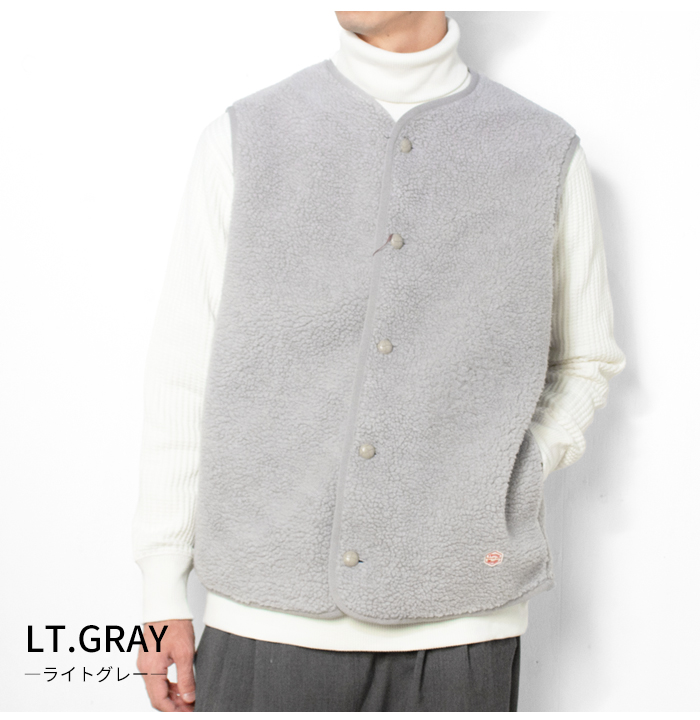 VINCENT ET MIREILLE（ヴァンソン エ ミレイユ） ボアベスト メンズ