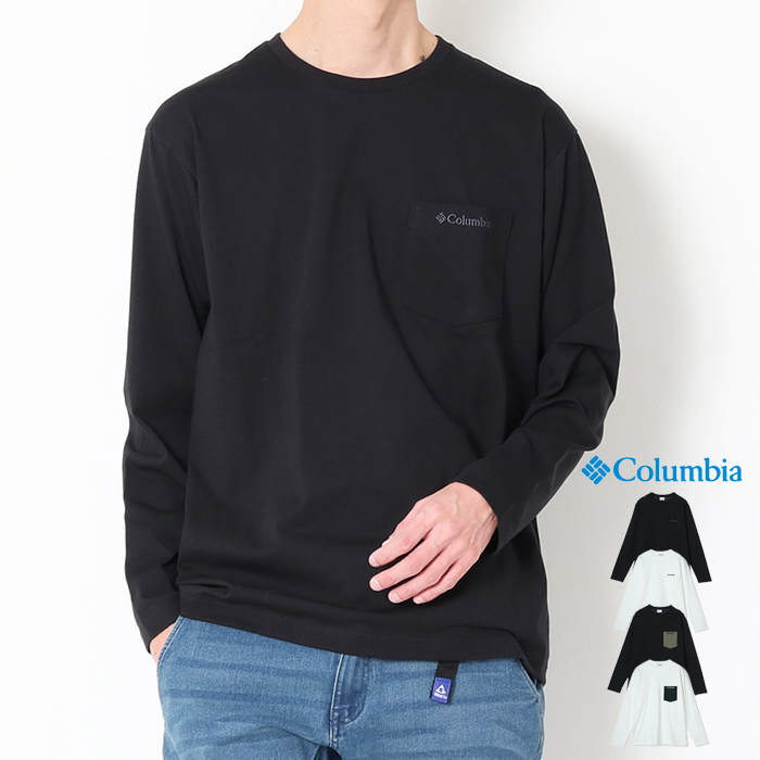 Columbia コロンビア ヤングストリートロングスリーブクルー XE8889 長袖 Tシャツ メ...