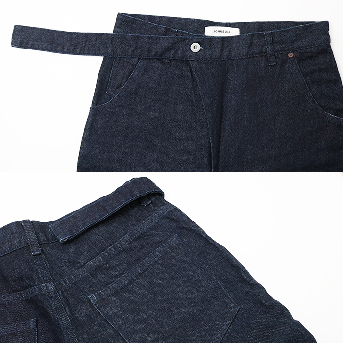 Johnbull ジョンブル ラップジーンズ ZP321-011 レディース 女性