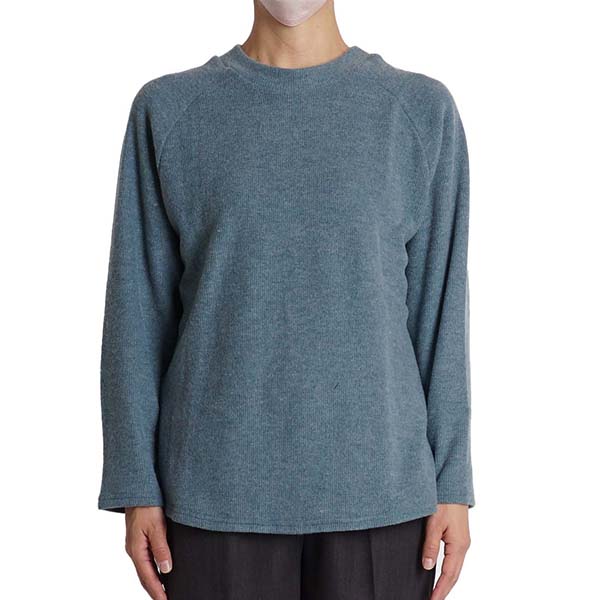 シニアファッション カットソー Tシャツ 長袖 丸首 ニット ゆったり 体型カバー 中高年 レディース 春着 高齢者 軽量 40代 50代 Amazon | [WOOYOO] シニアファッション カットソー Tシャツ 長袖