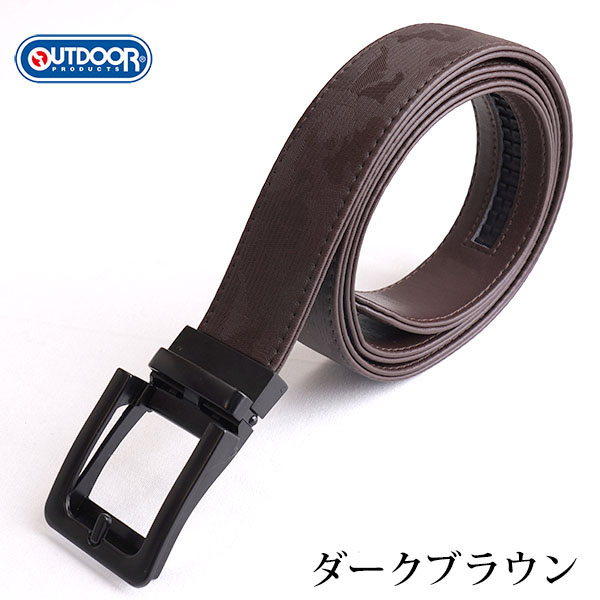 OUTDOOR PRODUCTS ゴルフウェア メンズ ベルト 穴なし