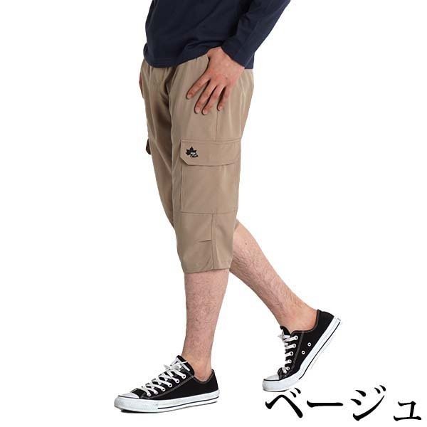 ハーフパンツ メンズ 7分丈 クロップドパンツ カーゴパンツ 七分丈パンツ 膝下 ロゴス パーク LOGOS PARK 夏用 ブランド outdoor アウトドア 2133-7363｜jyougeya｜02