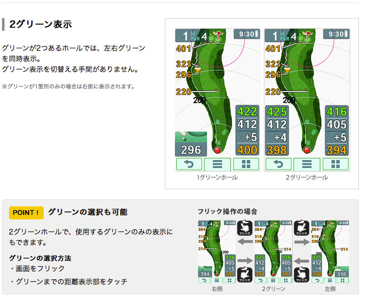 ユピテル（yupiteru） ゴルフナビ YGN6200 簡単ナビシリーズ 制覇