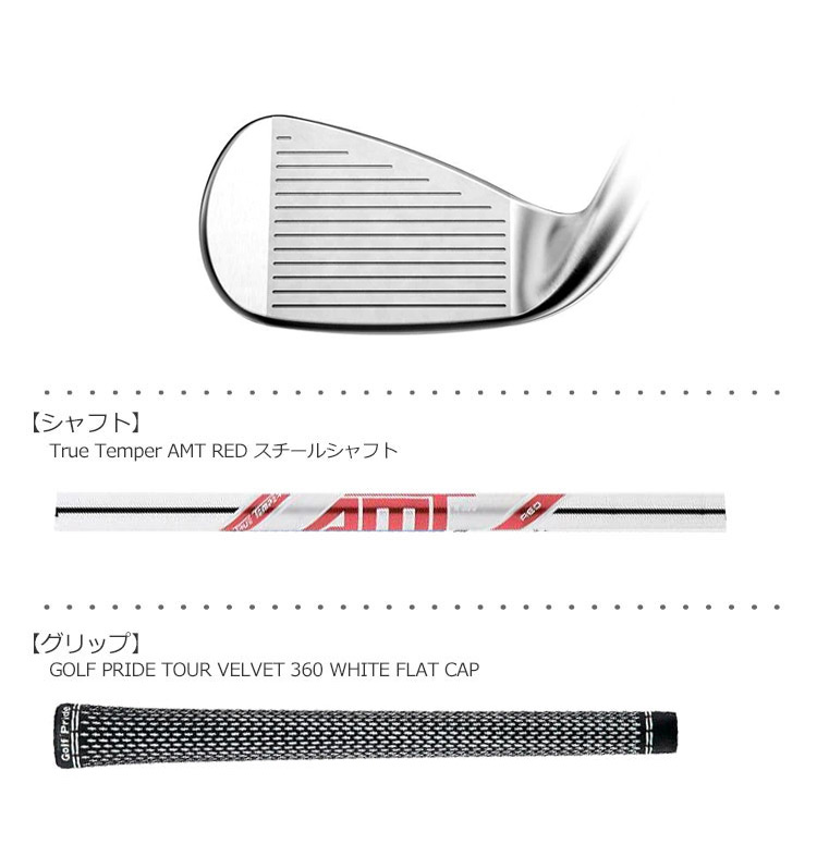 タイトリスト T400 アイアン 単品 (5I,49度,55度) AMT RED スチールシャフト USA直輸入品 2020 T-SERIES