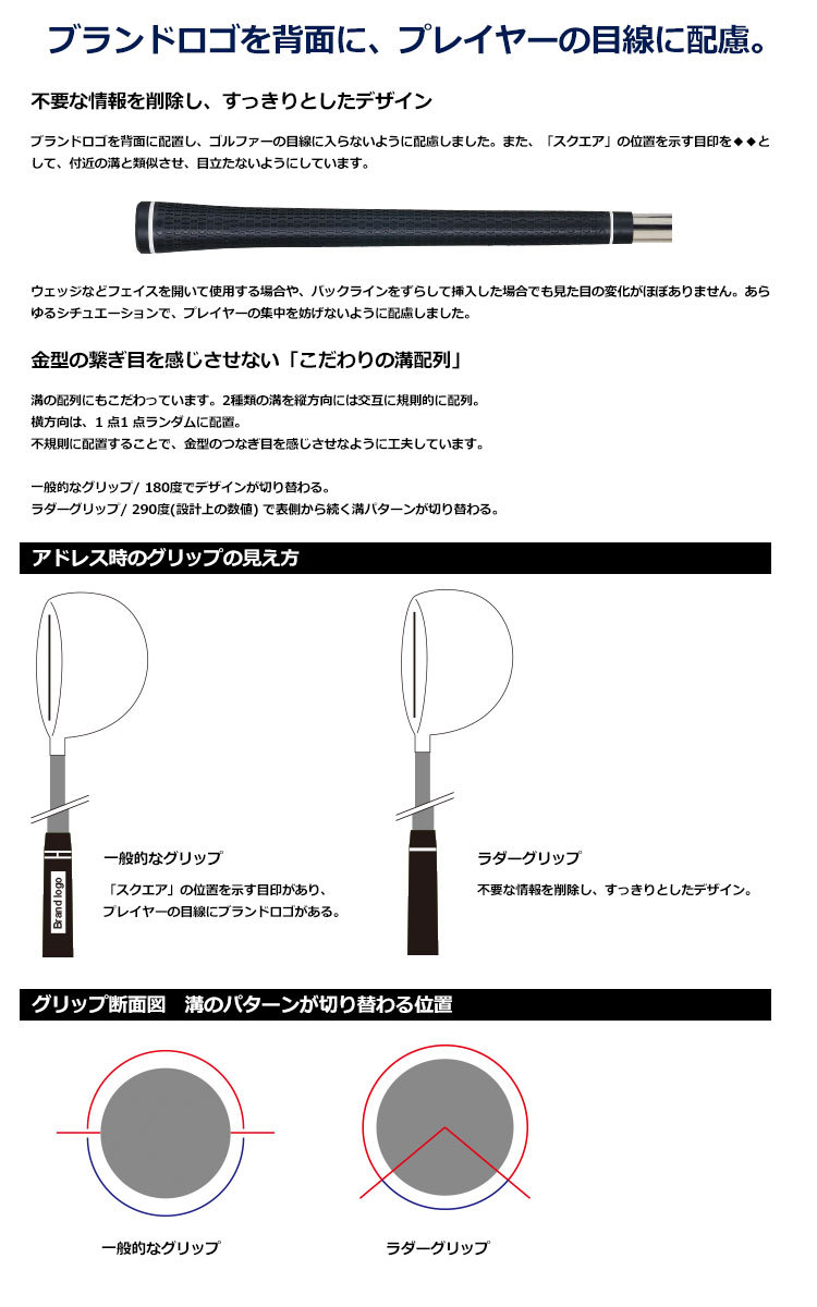 驚きの値段で ラダーグリップ Ladar Grip グリップ STANDARD スタンダード M58 ブルー バックライン有 LDST-58-02A 
