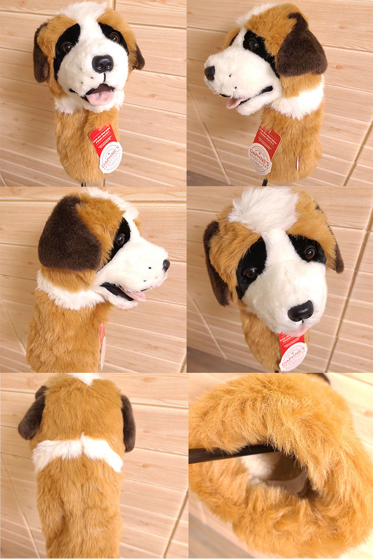 ダフィニーズ セントバーナード ヘッドカバー Daphne's St.Bernard Headcover ドライバー用 460cc USA直輸入品