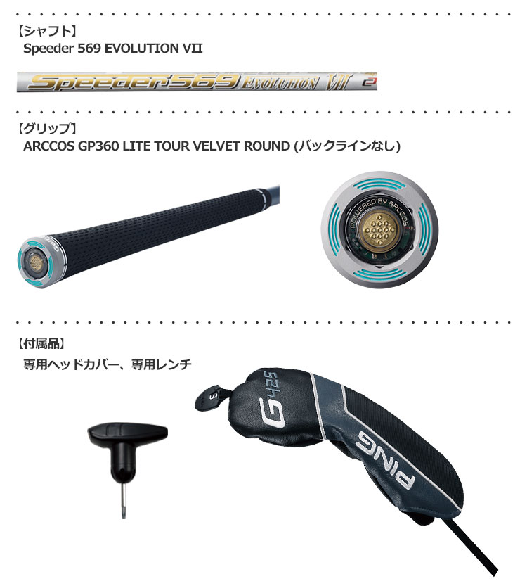 PING（ピン） G425 MAX フェアウェイウッド メンズ 右用 Speeder569