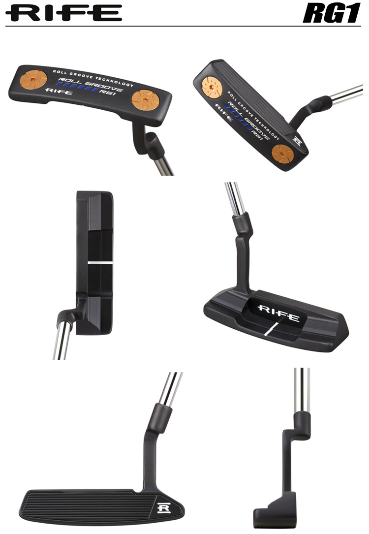 RIFE RG1 BLADE PUTTER ライフ ブレード型 パター USA直輸入品 ROLL GROOVE TECHNOLOGY  :130500700001:JYPERS(ジーパーズ) - 通販 - Yahoo!ショッピング