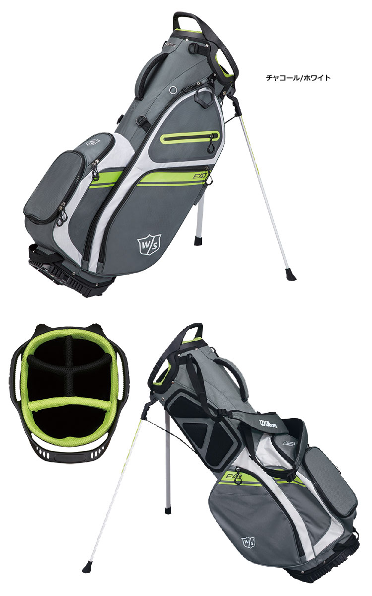 ウイルソン EXO ll CARRY BAG 9.5型 スタンド式キャディバッグ 26132 