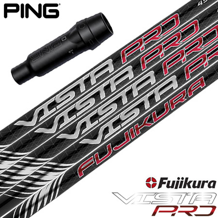 Fujikura Vista Pro 55 Regular Flex Shaft + PING G430/G425/G410 Adapter - Golf Driver Shaft