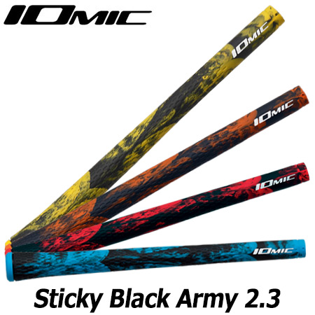 ゴルフ グリップ IOMIC Sticky Black Army 2.3 イオミック・ブラック・アーミー ウッド＆アイアン用グリップ M60口径  外径22.3mm : 207101880133 : JYPERS(ジーパーズ) - 通販 - Yahoo!ショッピング