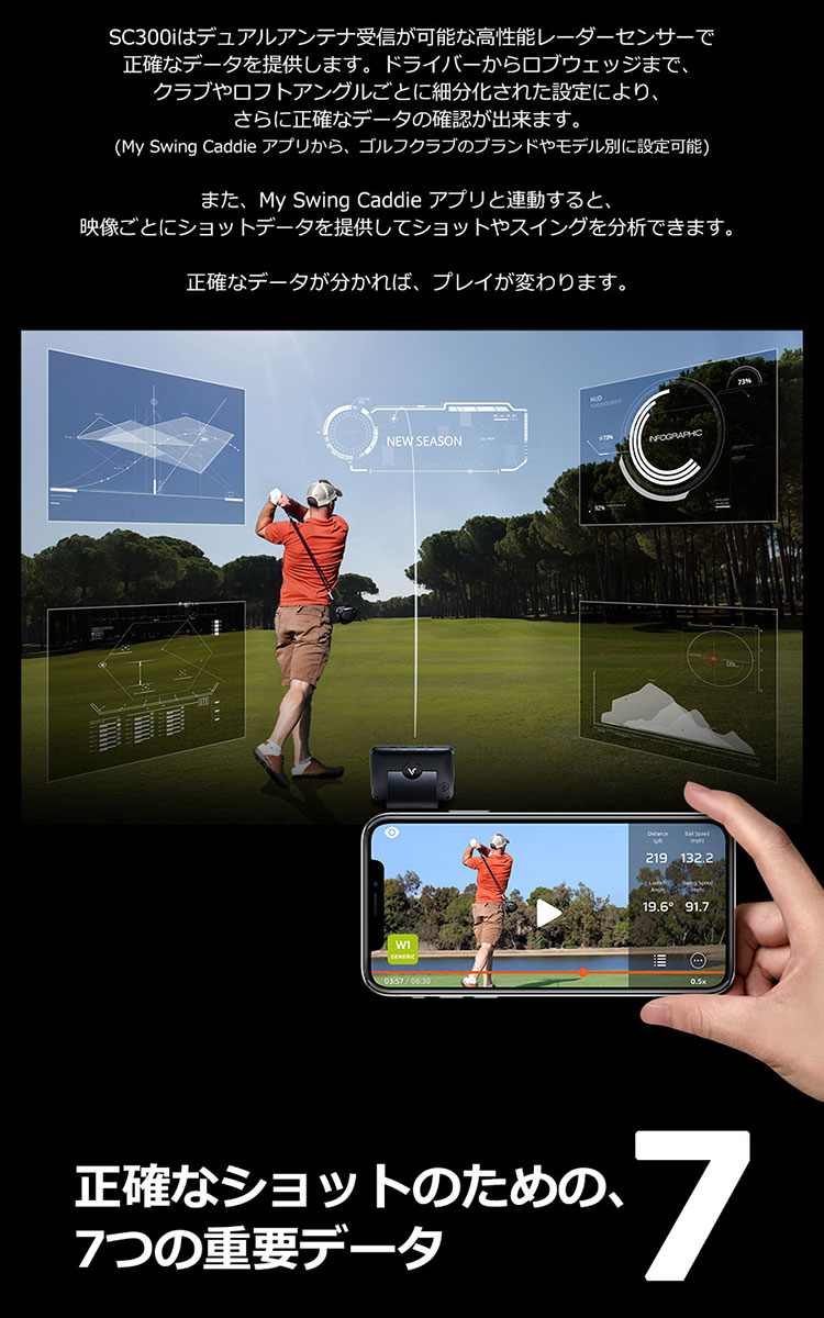 激安アウトレット!】 JYPERS ジーパーズ Voice Caddie スイング