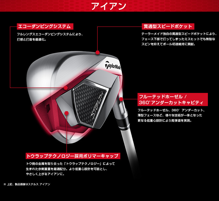 TaylorMade（テーラーメイド） 即日発送 ステルス アイアン 単品
