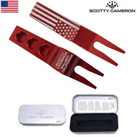 スコッティキャメロン グリーンフォーク PIVOT TOOLS STARS＆BARS RED 020982 Scotty Cameron USA直輸入品【上半期SALE】