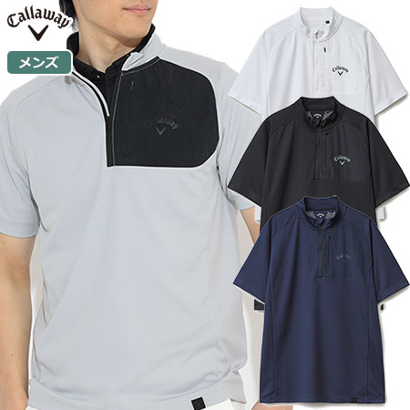 Callaway（キャロウェイ） デジタルフラワージャガード 半袖ハーフ