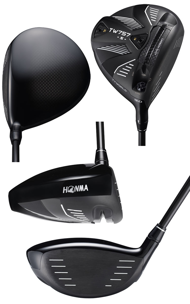 ホンマ T//WORLD TW757 TYPE-S ドライバー メンズ 右用 VIZARD MP 6 カーボンシャフト装着 日本正規品 2022年モデル HONMA GOLF（本間ゴルフ） ホンマ T//WORLD TW757 TYPE-S ドライバー