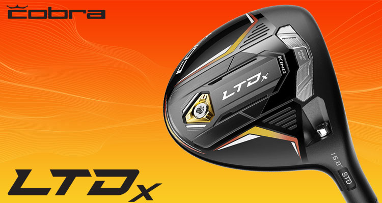 コブラ 2022 LTDx フェアウェイウッド Gold メンズ 右用 HZRDUS Smoke