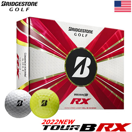 ブリヂストンゴルフ 2022 TOUR B RX ゴルフボール 2022年モデル 1ダース（全12球） レクシー・トンプソン使用 ツアーB RX USA直輸入品【上半期SALE】
