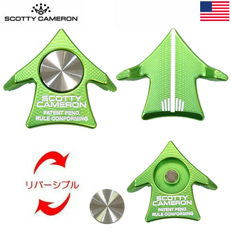 スコッティキャメロン Aero Alignment Tool グリーン ボールマーカー Scotty Cameron USA直輸入品 :  101401550556 : JYPERS(ジーパーズ) - 通販 - Yahoo!ショッピング