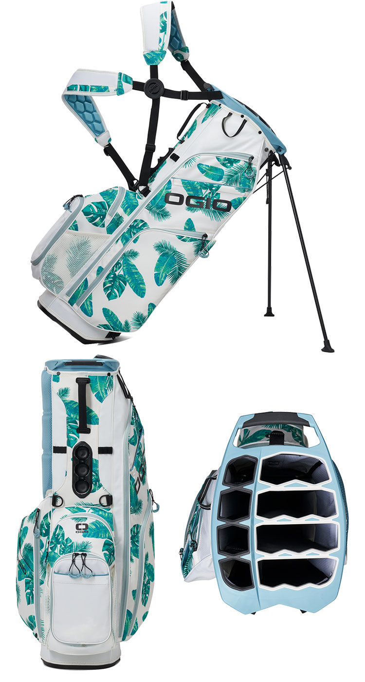 【最終値下げしました。早い者勝ちかも】OGIO イエローカラー キャディバッグ OGIO 【限定品】 オジオ 日本正規品 Woode Hybrid 24 ウッド