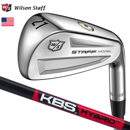 ウィルソンスタッフ ドライビングアイアン KBS HYBRID装着 WILSON STAFF MODEL DRIVING IRON アイアン型ユーティリティ メンズ 右用 USA直輸入品 「特価セール中」