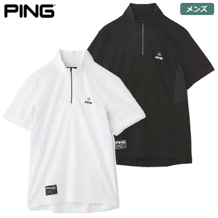 ピン 半袖ハーフジップアップ カットソー 621-2268891 メンズ PING GOLF 2022秋冬モデル 日本正規品