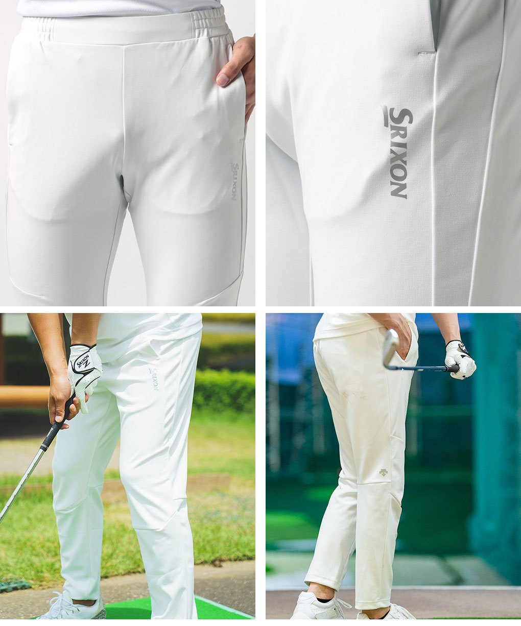 SRIXON スリクソン ZERO ROUND ロングパンツ RGMUJD90 グレー 3L