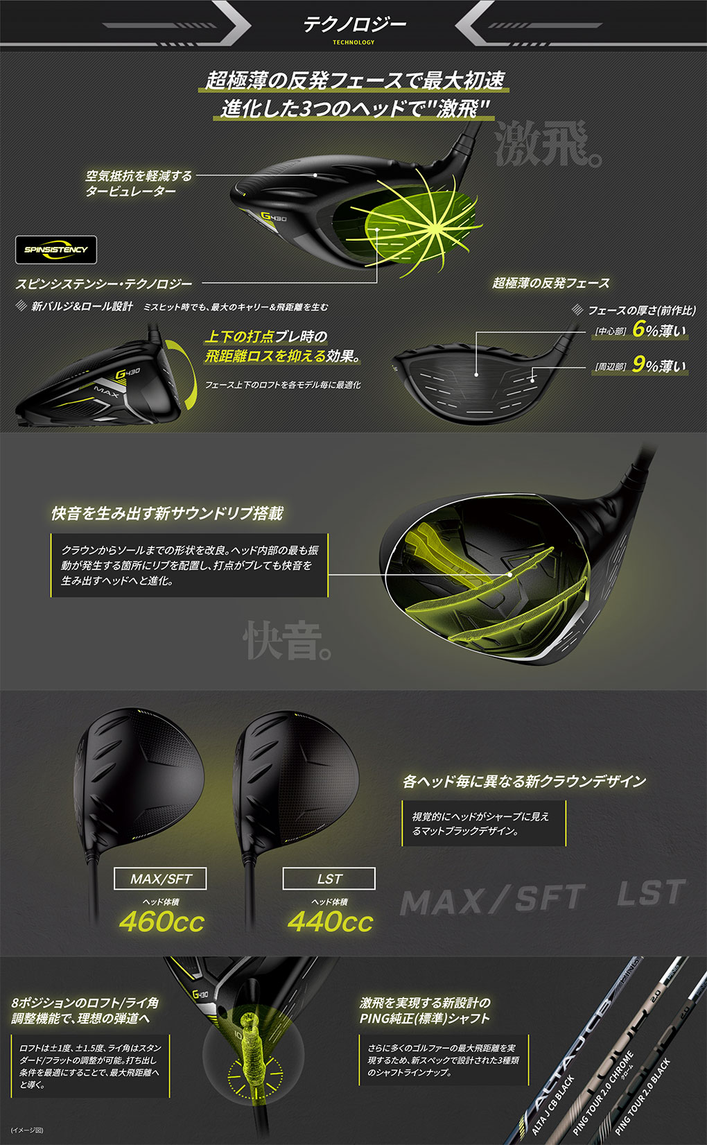 ピン G430 MAX ドライバー メンズ 右用 PING TOUR 2.0 BLACK メーカー保証 PING ゴルフクラブ 日本正規品  2022年11月発売 クラブ（メンズ）