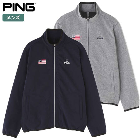 値下げ❕【新品/未着用】PING ピン ２層ボンデイングブルゾン 紺 PING（ピン） 2層ボンデイングブルゾン 621-2242003 メンズ PING 2022
