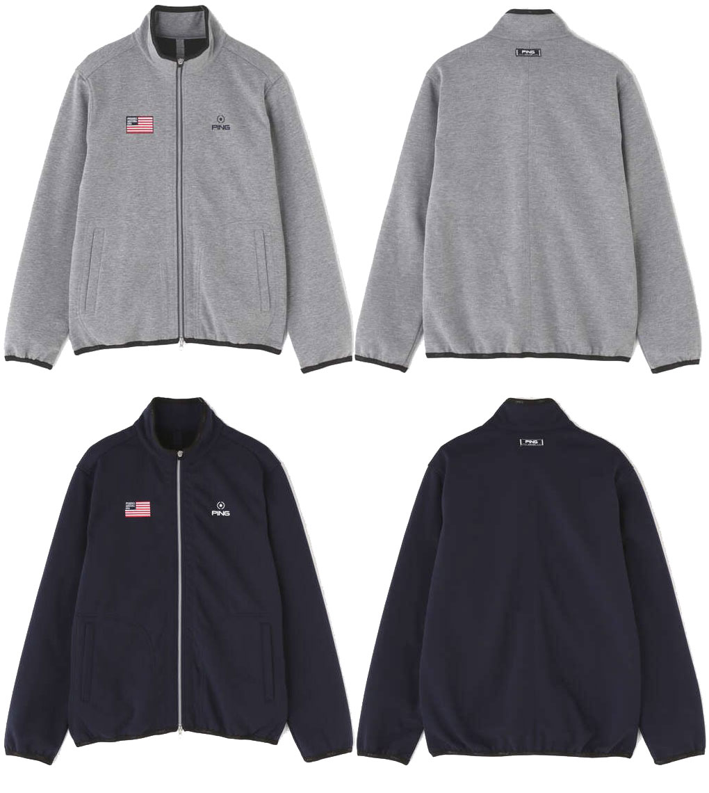 値下げ❕【新品/未着用】PING ピン ２層ボンデイングブルゾン 紺 PING（ピン） 2層ボンデイングブルゾン 621-2242003 メンズ PING 2022