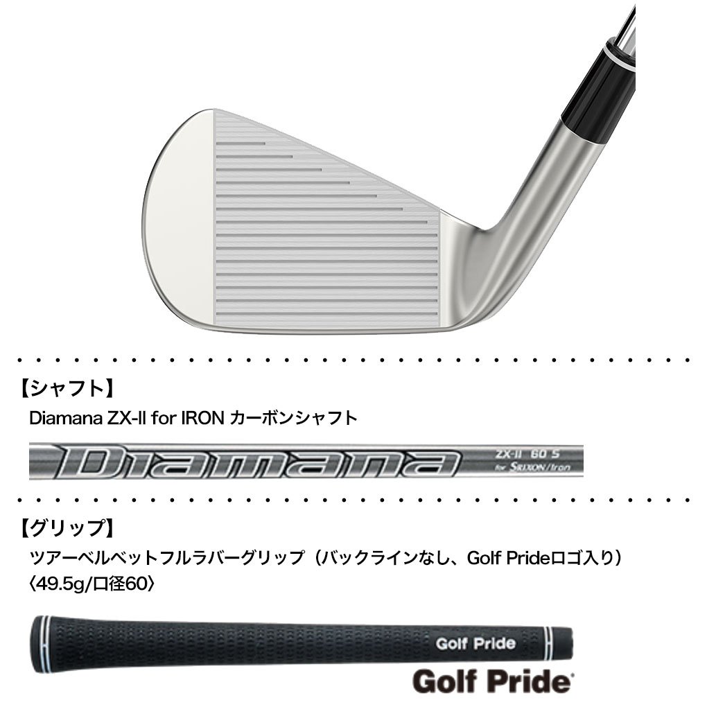 5/30まで！ スリクソン ZX5 Mk II アイアン 6本組(#5-9,PW) メンズ 右用 N.S.PRO