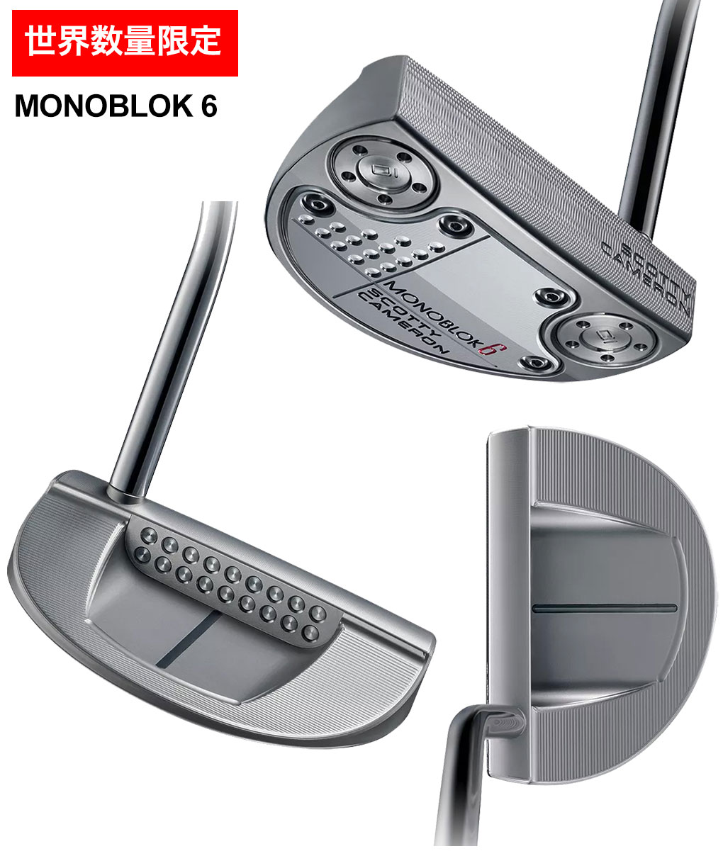 スコッティキャメロン MONOBLOK 6 パター メンズ 右用 34インチ 35インチ SCOTTY CAMERON 2022年モデル USA直輸入品｜jypers｜02