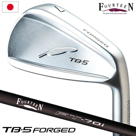 フォーティーン TB-5 FORGED アイアンセット 5本組 6I-PW FT-70i