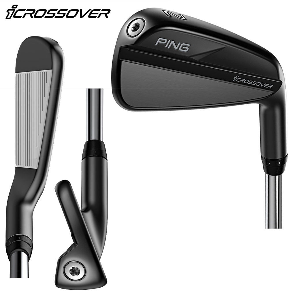 PING ピン iCROSSOVER iクロスオーバー アイアン型ユーティリティ メンズ 右用 PING TOUR 2.0 CHROME 85  カーボンシャフト 2023年モデル 日本正規品