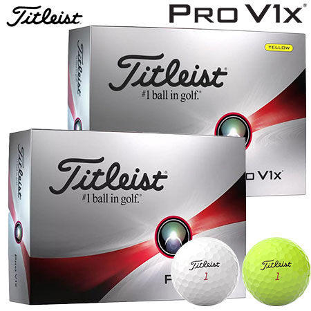 Titleist タイトリスト PRO V1x プロ ボール 1ダース(12球入り